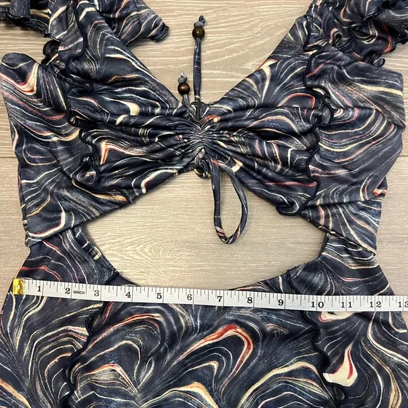 Sea NY Women’s Amara cutout One Piece, Multi color, sample size S/4 - Picture 14 of 14